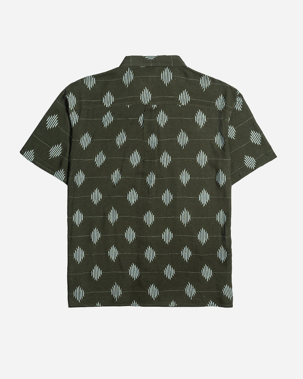 Sumatra Woven Dark Green