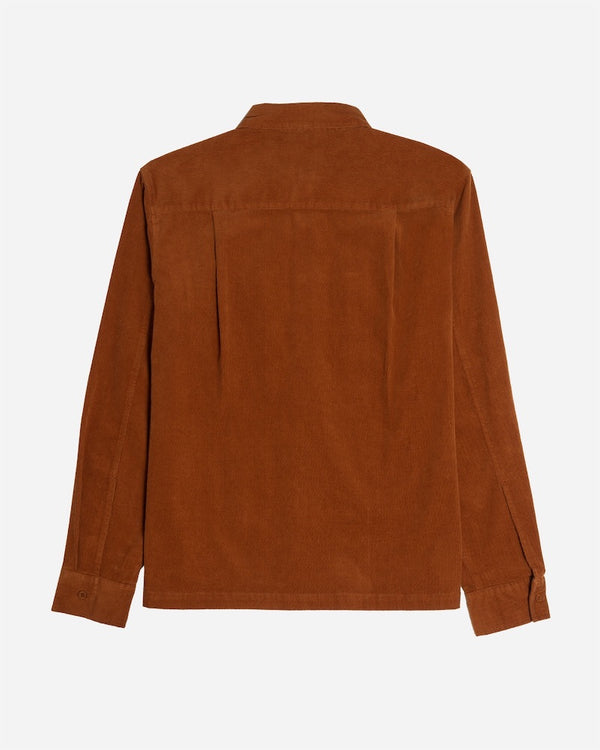 Wingman Cord Ls Woven Caramel