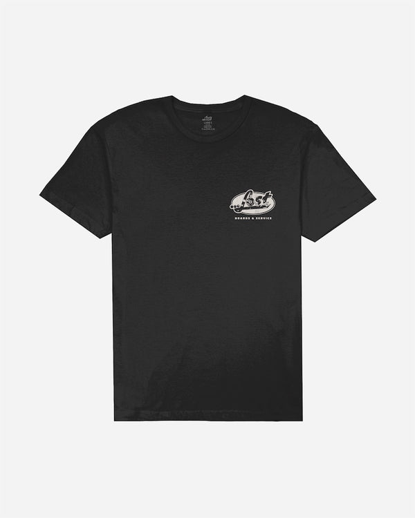 Corner Pocket Tee Black