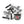 Load image into Gallery viewer, 1" Phillips Hardware Black/Silver