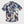 Load image into Gallery viewer, SKULLI PRINT SHORT SLEEVE SHIRT - NAVY