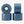 Load image into Gallery viewer, ROUNDHOUSE BY CARVER MAG WHEELS- INDIGO 70MM/78A (SET OF 4)