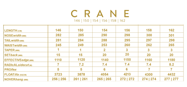 CRANE ENDURO SNOWBOARD