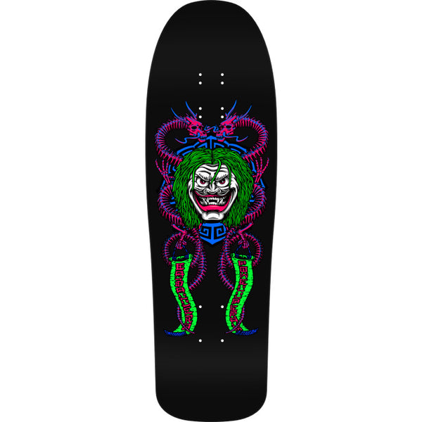 Powell Peralta Steve Caballero Mask Reissue Skateboard Deck Blacklight