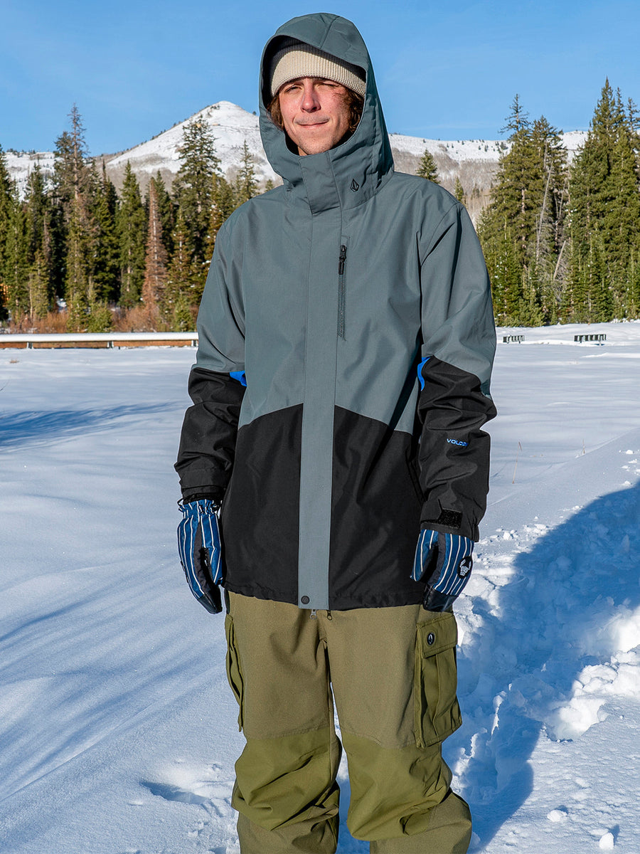 MENS VCOLP JACKET - DARK GREY – Inflight Surf Shop