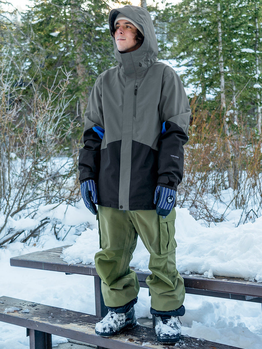 MENS VCOLP JACKET - DARK GREY – Inflight Surf Shop