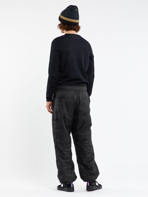 UTILITY PUFF PANTS - BLACK