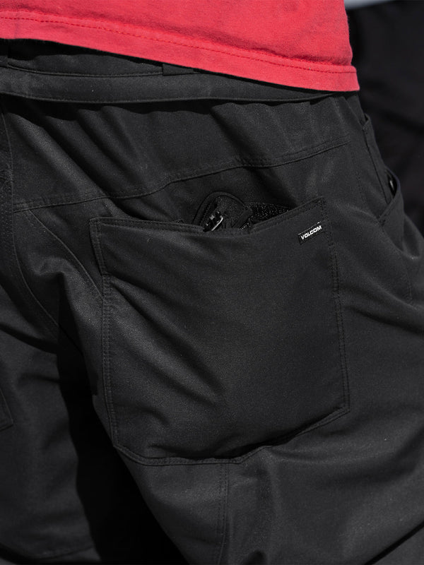 MENS 5-POCKET PANTS - BLACK