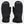 Load image into Gallery viewer, MENS MILLICENT MITTS - BLACK