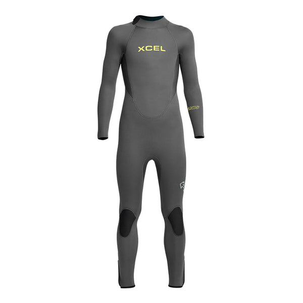 Kids' Axis Back Zip Fullsuit 3/2 - Graphite