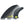 Load image into Gallery viewer, FCS II MICK FANNING PG PRO TRI FIN SET