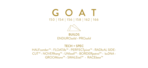 GOAT ENDURO SNOWBOARD