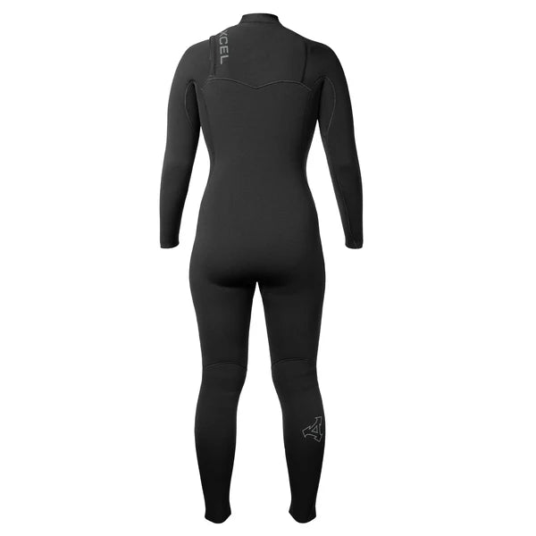 Women's Comp+ Full Wetsuit 4/3mm - Black