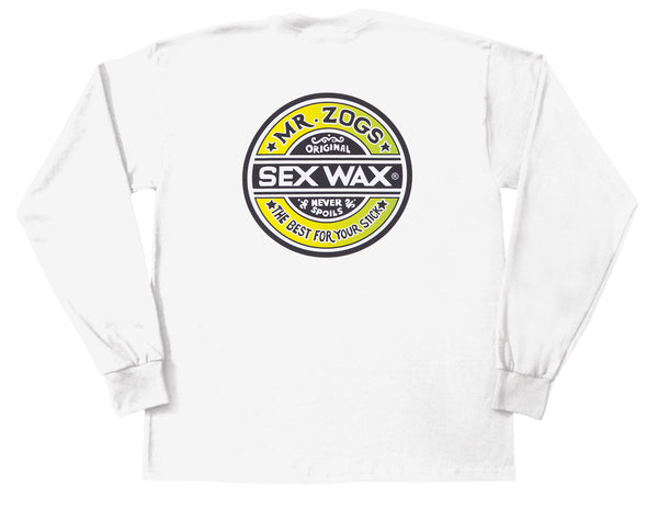 FADE : MEN'S LONG SLEEVE - WHITE