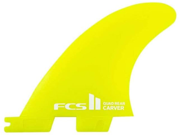 FCS II CARVER NEO GLASS QUAD REAR FINS