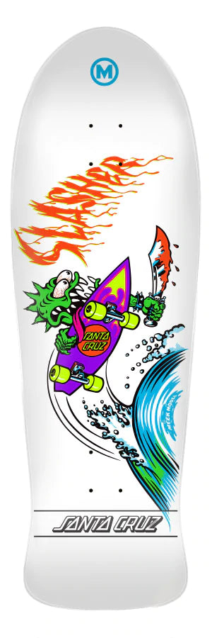Meek OG Slasher Reissue Santa Cruz Skateboard Deck