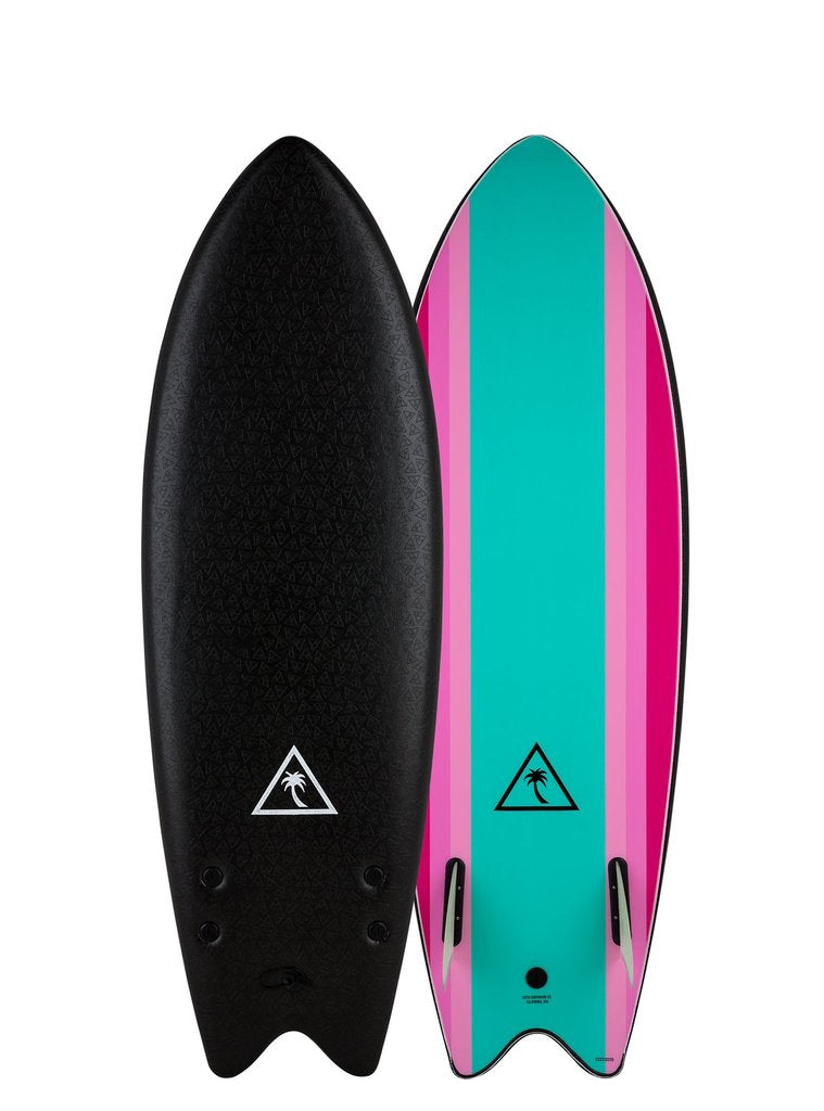 HERITAGE 5 6 RETRO FISH TWIN FIN Inflight Surf Shop