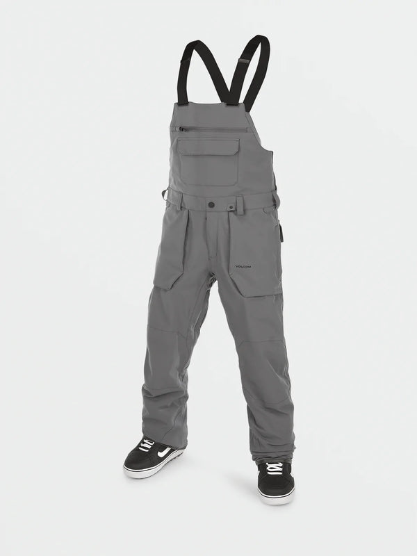 MENS ROAN BIB OVERALL - DARK GREY