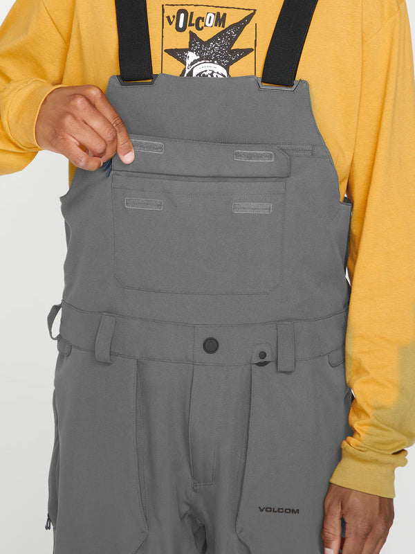 MENS ROAN BIB OVERALL - DARK GREY