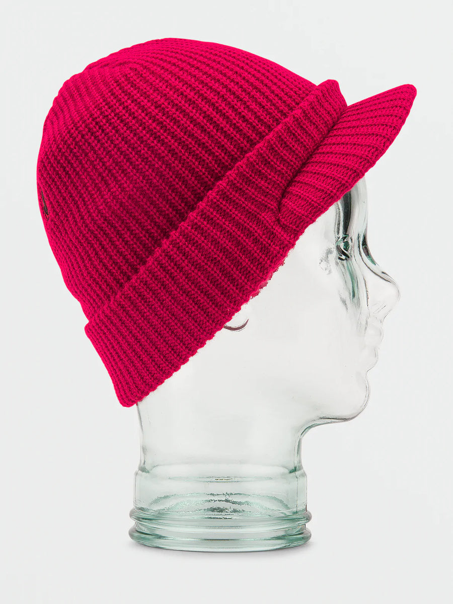 JACQUARD CAMO BEANIE - RED