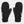 Load image into Gallery viewer, MENS STAY DRY GORE-TEX MITT - BLACK