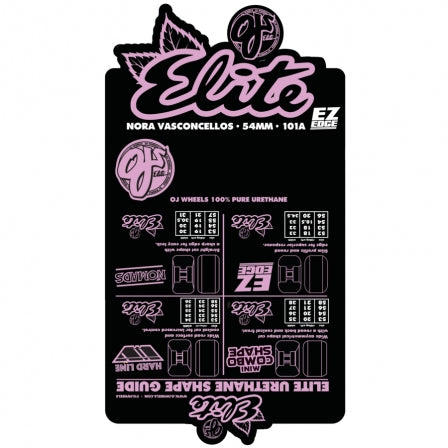 54mm Nora Vasconcellos Surfs Up 2 Elite EZ EDGE 101a OJ