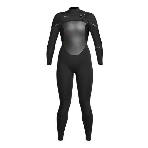 WOMENS AXIS X 3/2MM CHEST ZIP FULLSUIT