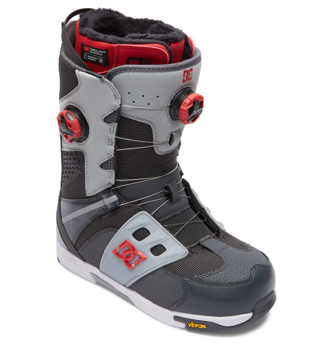 MEN'S PHANTOM BOA® SNOWBOARD BOOTS 22/23 - GREY/GREY/RED – Inflight Surf  Shop