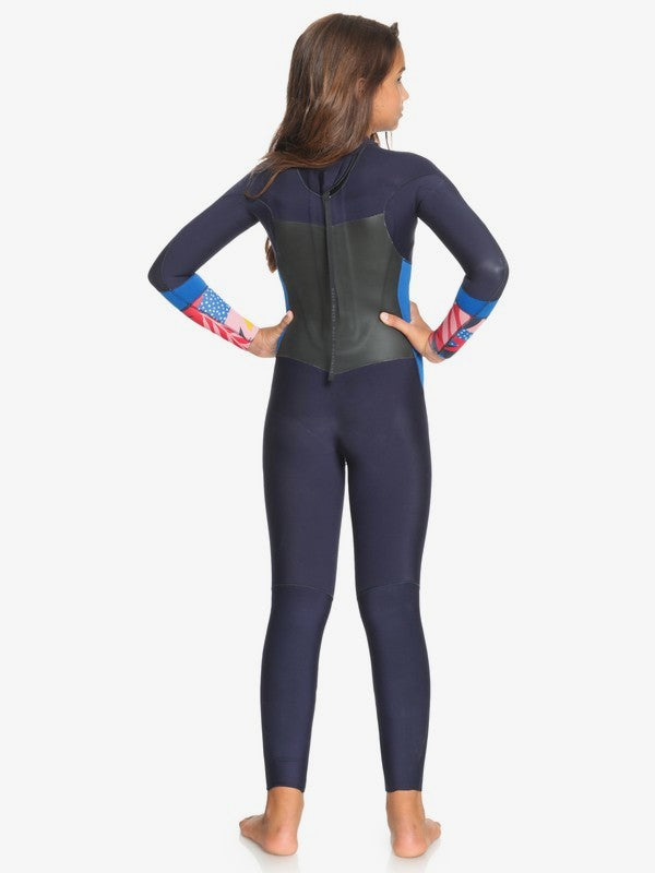 GIRL'S  4/3MM SYNCRO BACK ZIP WETSUIT
