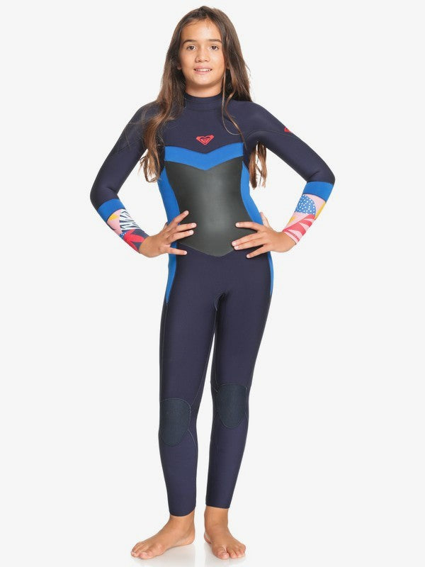 GIRL'S  4/3MM SYNCRO BACK ZIP WETSUIT