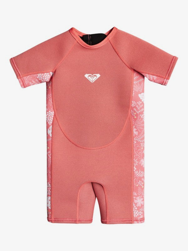 Toddler's 2-4 1.5mm Syncro SS Springsuit - CORAL FLAME