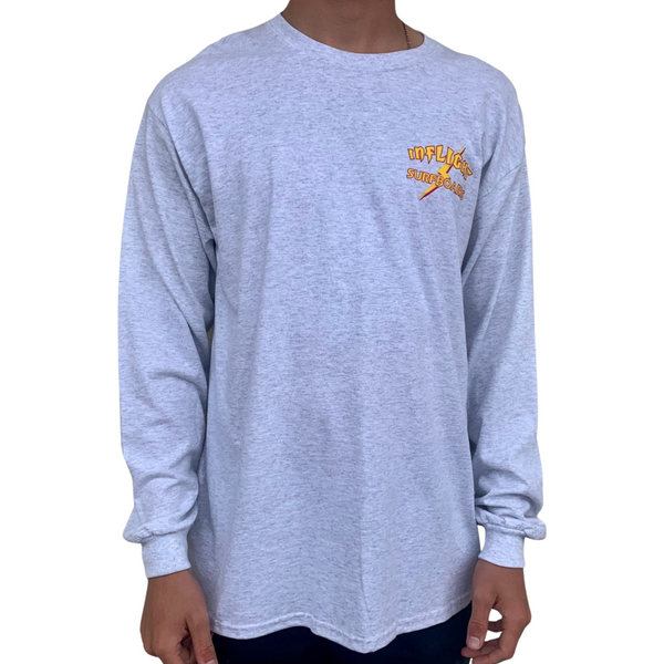 BOLT L/S - HEATHER GREY