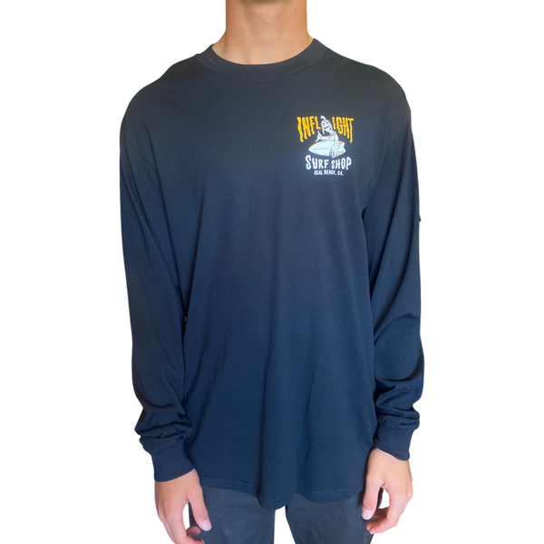 CHICKEN JOE L/S - BLACK