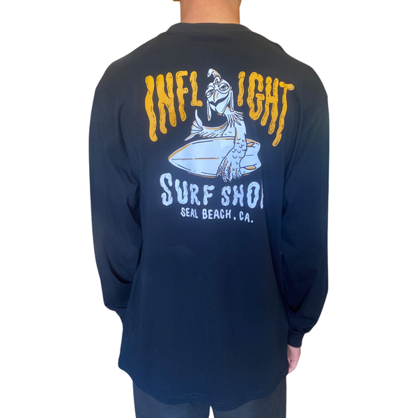 CHICKEN JOE L/S - BLACK