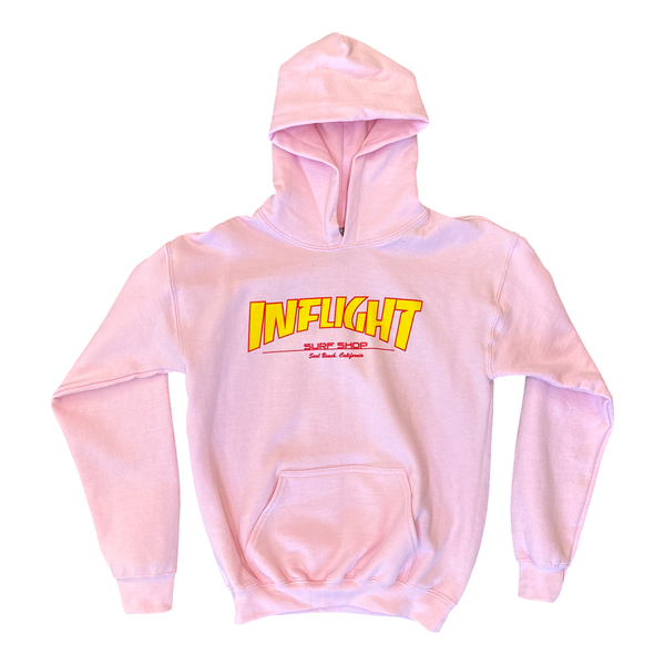 YOUTH RIPPER HOODIE - LIGHT PINK