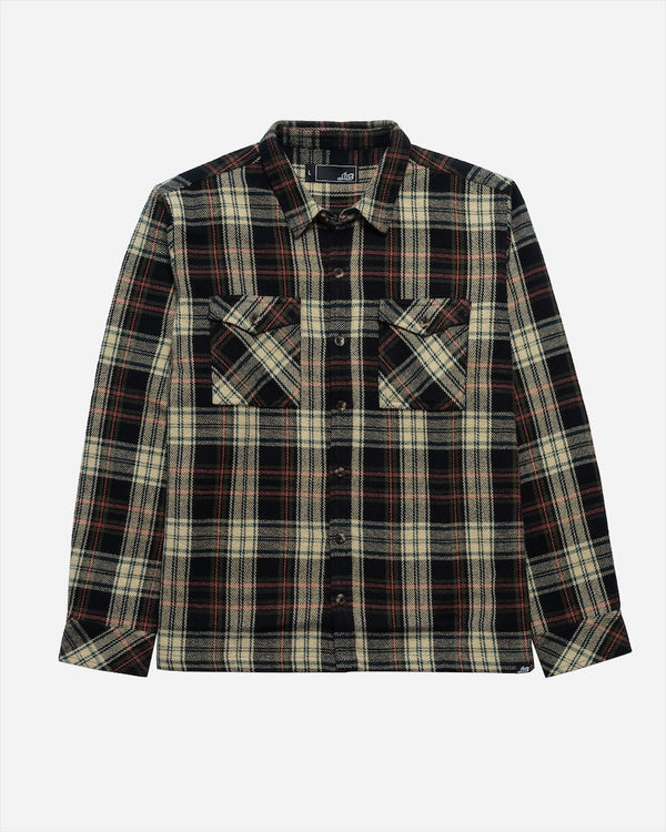 Evasive Long Sleeve Flannel Black