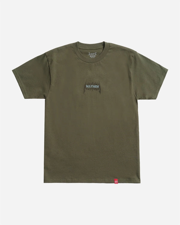 Mayhem Big Block Tee Surplus Green