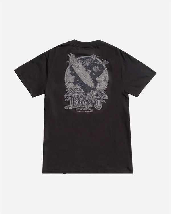 Mental Tee Black Garment Dye
