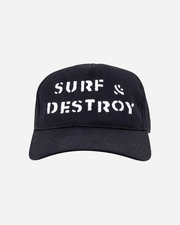 Surf And Destroy Snapback Black