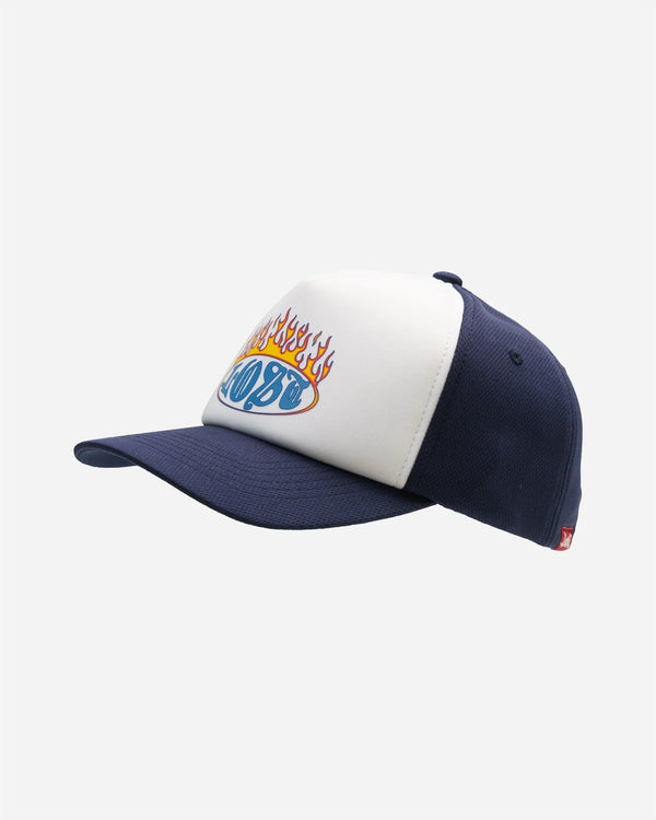 Flamer Trucker Navy / White