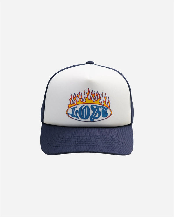 Flamer Trucker Navy / White