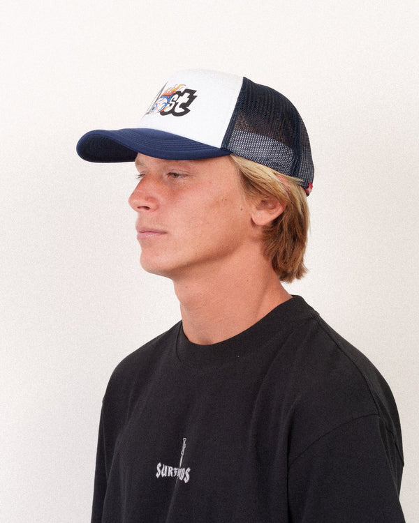 Eyeball Lam Trucker Navy