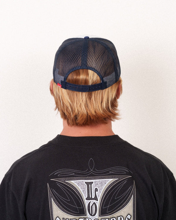 Eyeball Lam Trucker Navy