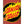 Load image into Gallery viewer, 7.25in Flame Dot Santa Cruz Kids Skateboard Deck
