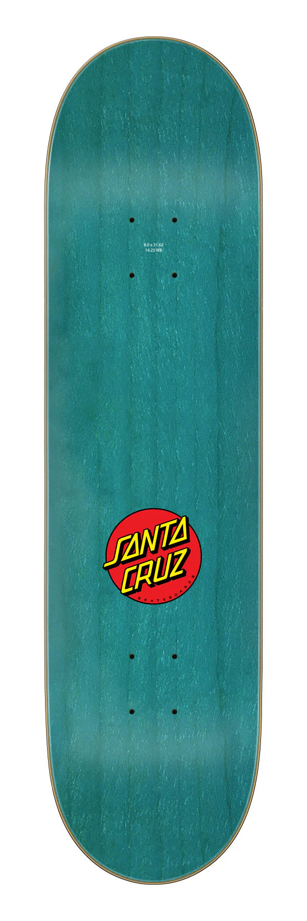 8.0in Dot Guy Santa Cruz Skateboard Deck