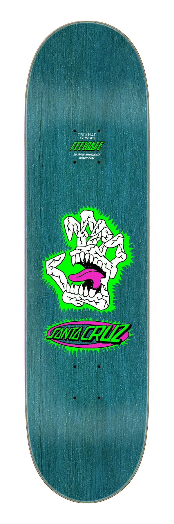 Scribble Head Santa Cruz FeelBase Deck