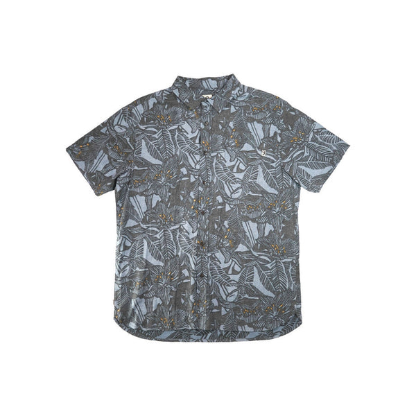 Durban Short Sleeve Button Up - Slate