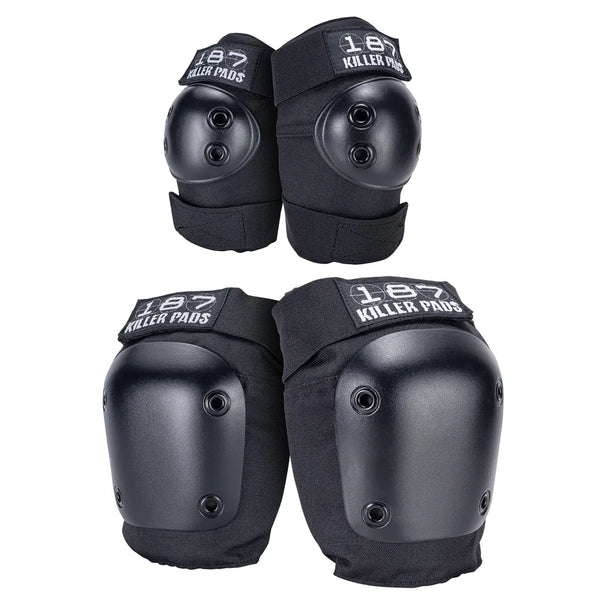 187 KNEE & ELBOW PAD COMBO PACK - Black