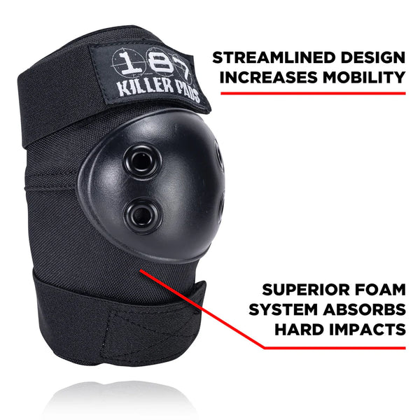 187 KNEE & ELBOW PAD COMBO PACK - Black