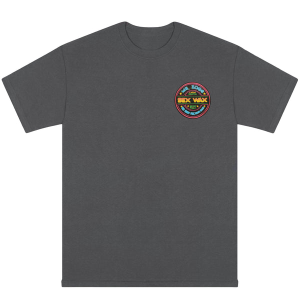 NEON SHORT SLEEVE - DRK HTHR GREY